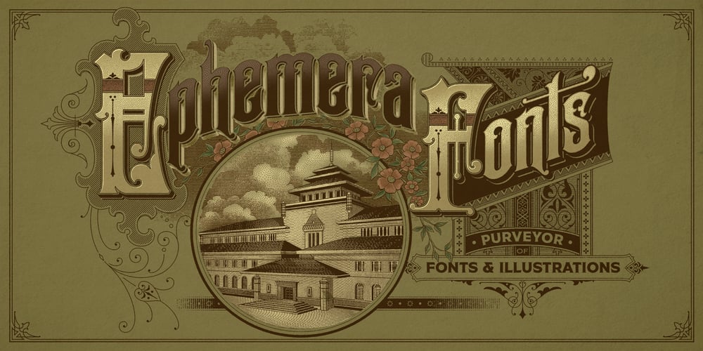 Ephemera Sickles font