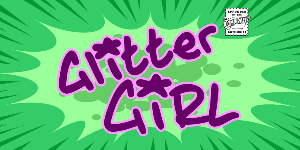 Glitter Girl font