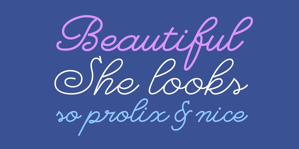 So Prolix font