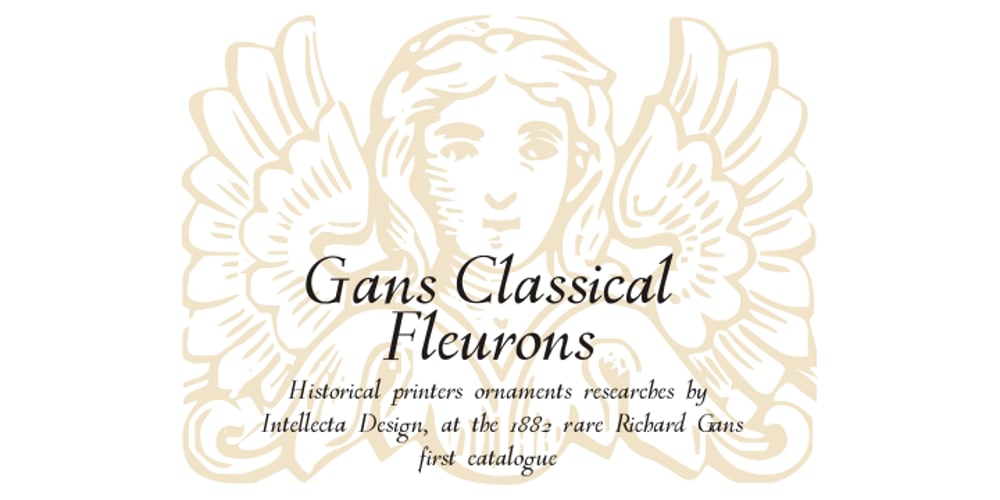 Gans Classic Fleurons font