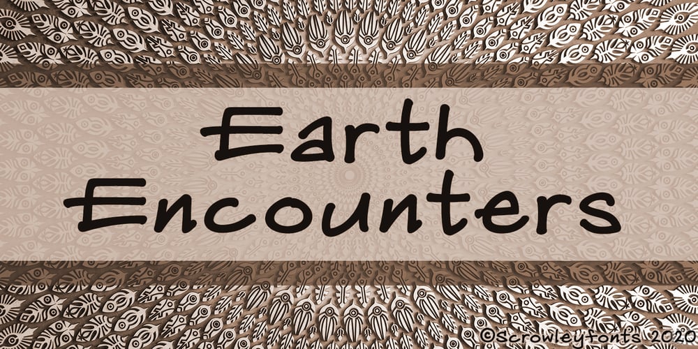 Earth Encounters font