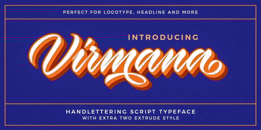 Virmana Script font