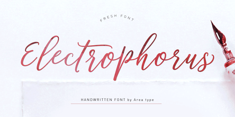 Electrophorus font