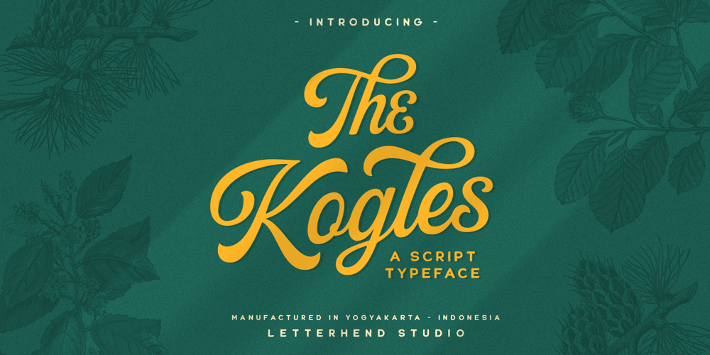 The Kogles Script font