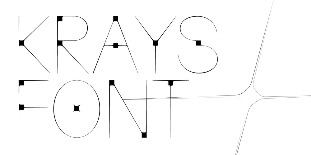 Krays font