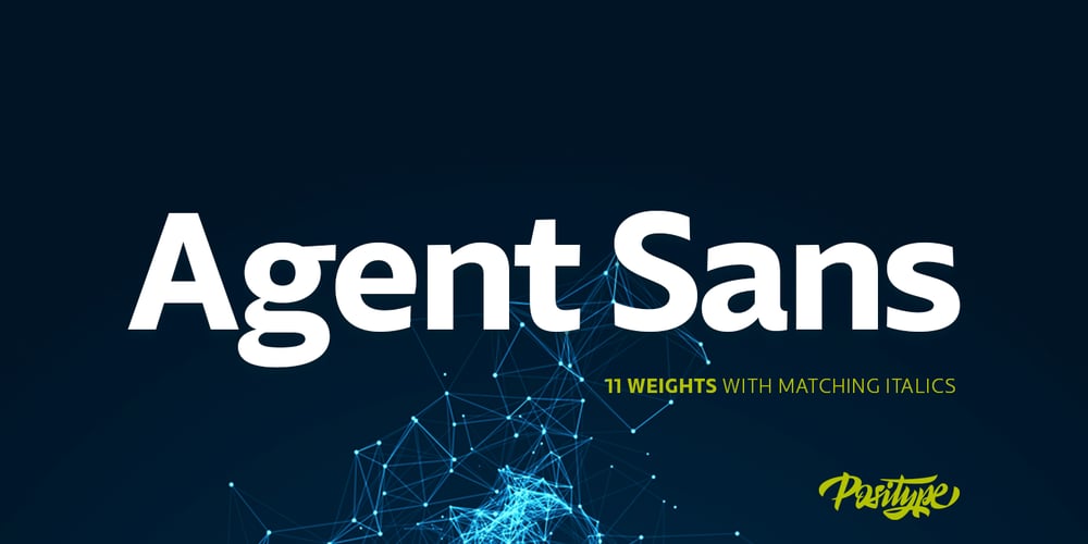 Agent Sans font