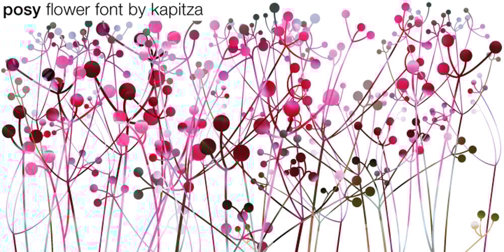 Posy font
