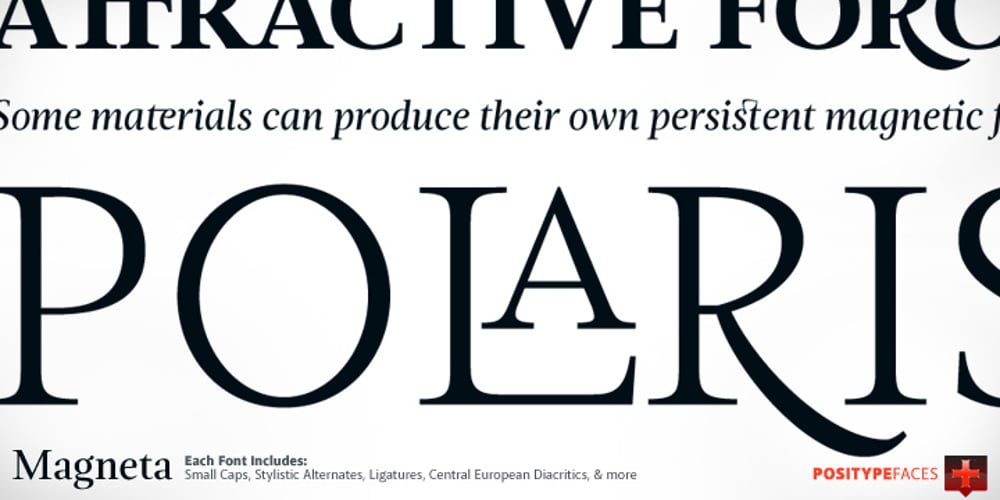 Magneta font