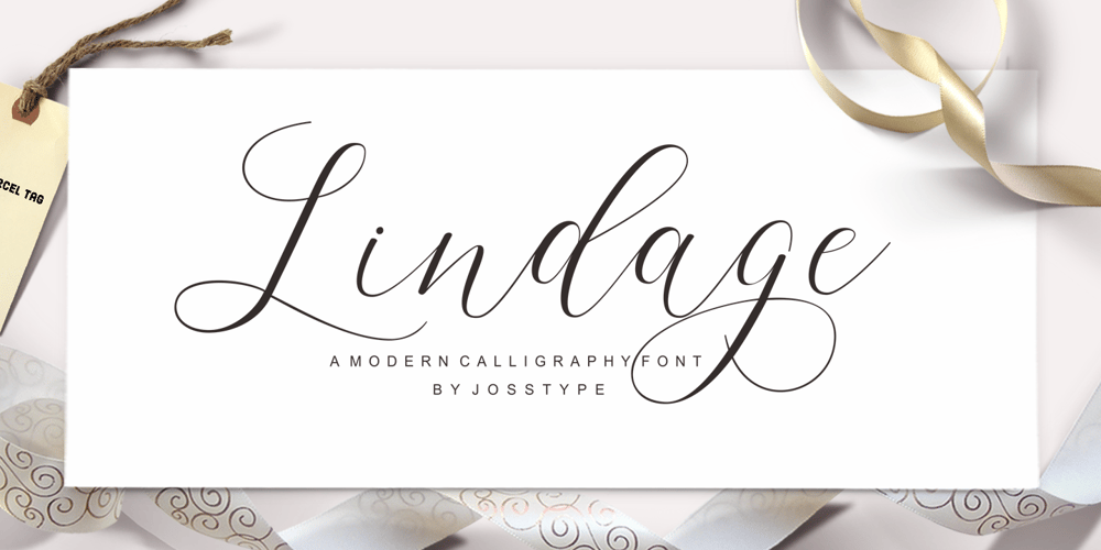 Lindage Script font