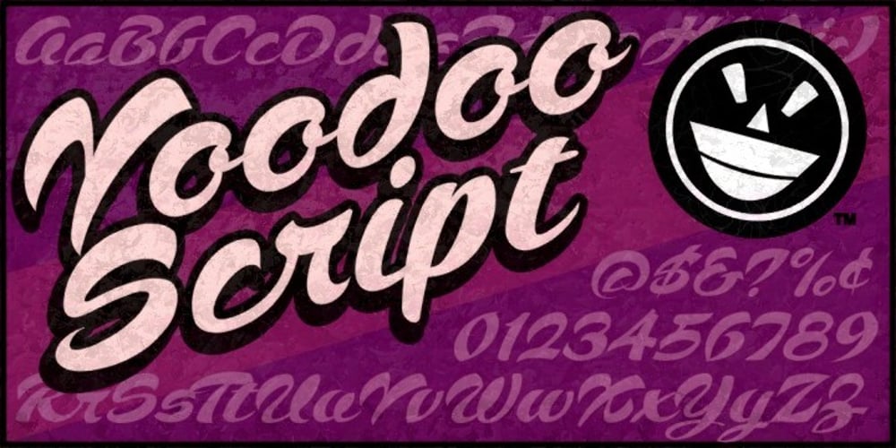 SCRIPT1 Voodoo Script font