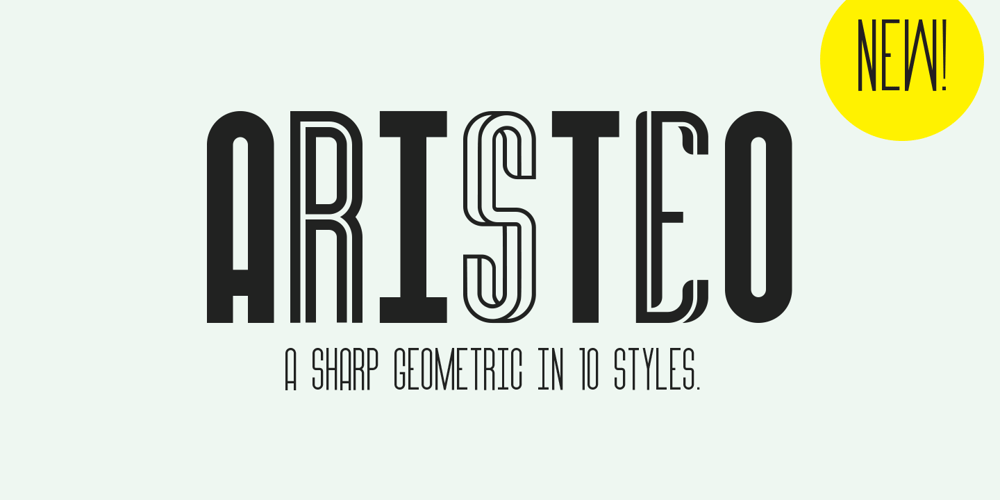 Aristeo font