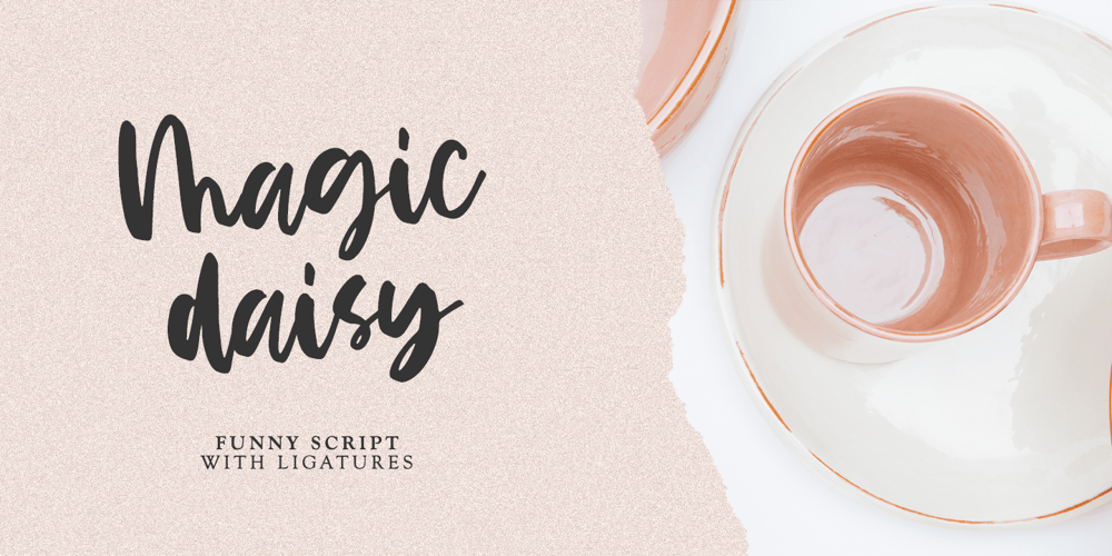 Magic Daisy font