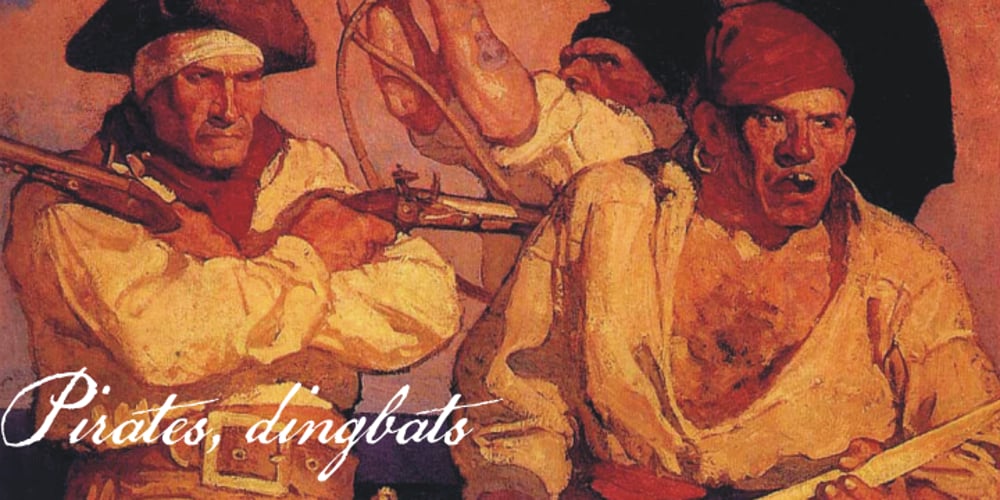 Pirates De Luxe font