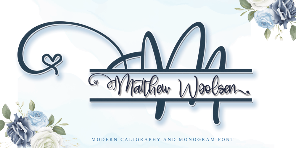 Matthew Woolsen font