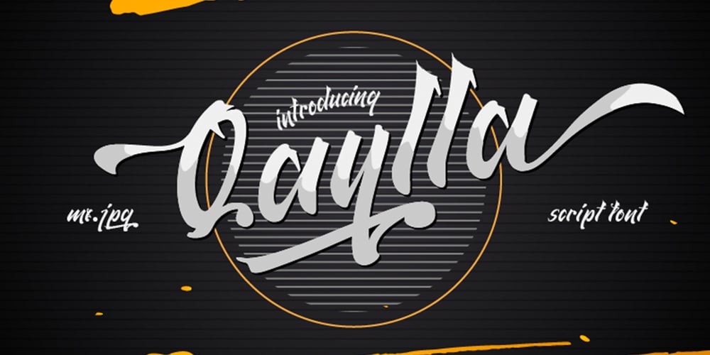 Qaylla font
