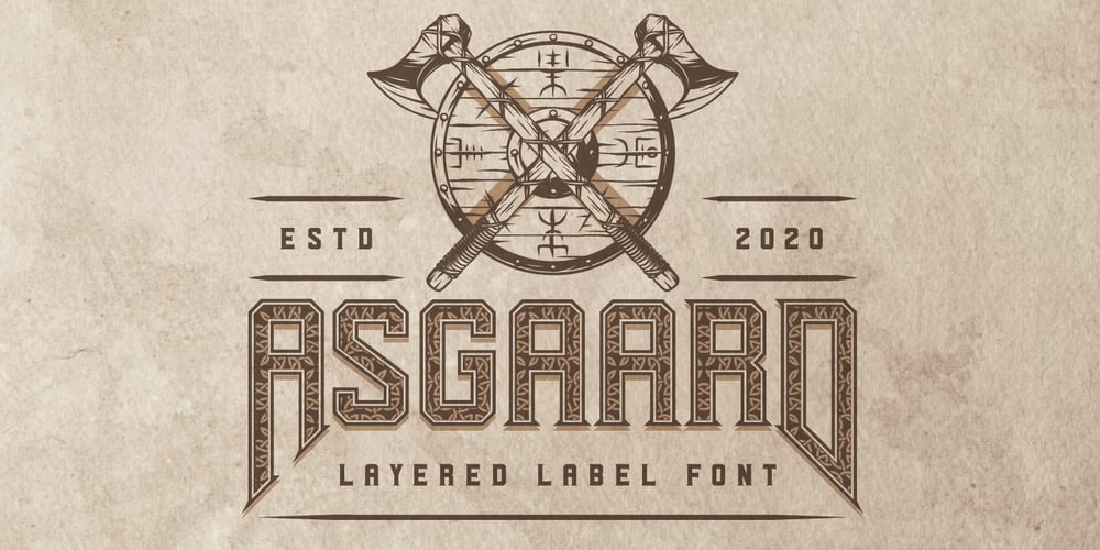 Asgaard font