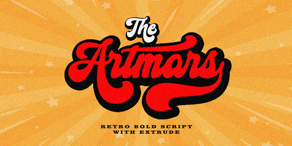 The Artmars Script font