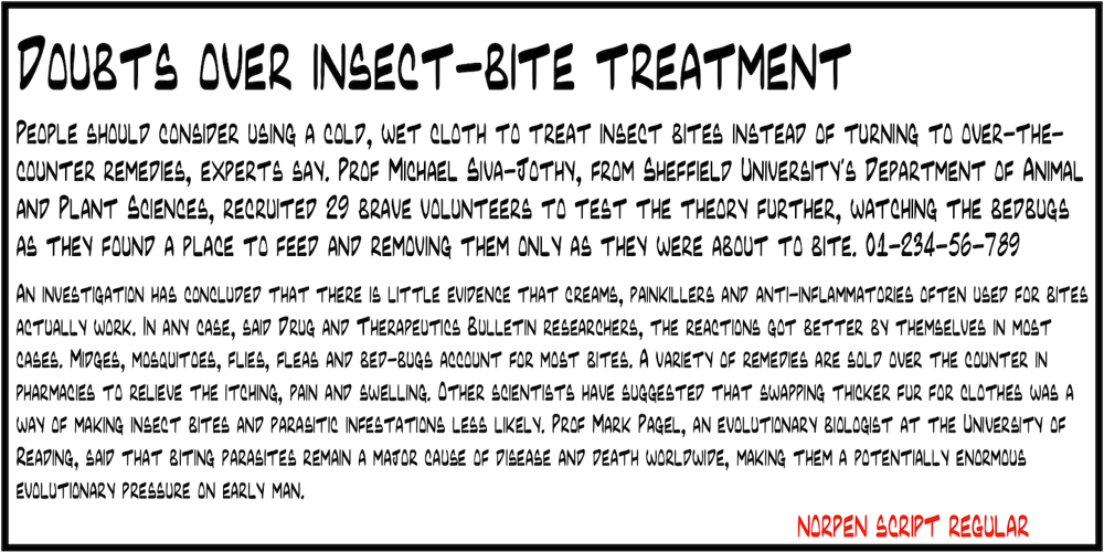NorPen Script font