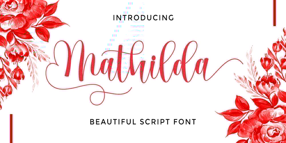 Mathilda Script font