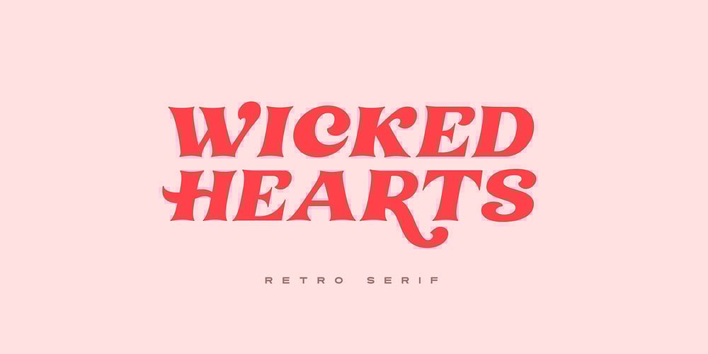 Wicked Hearts font