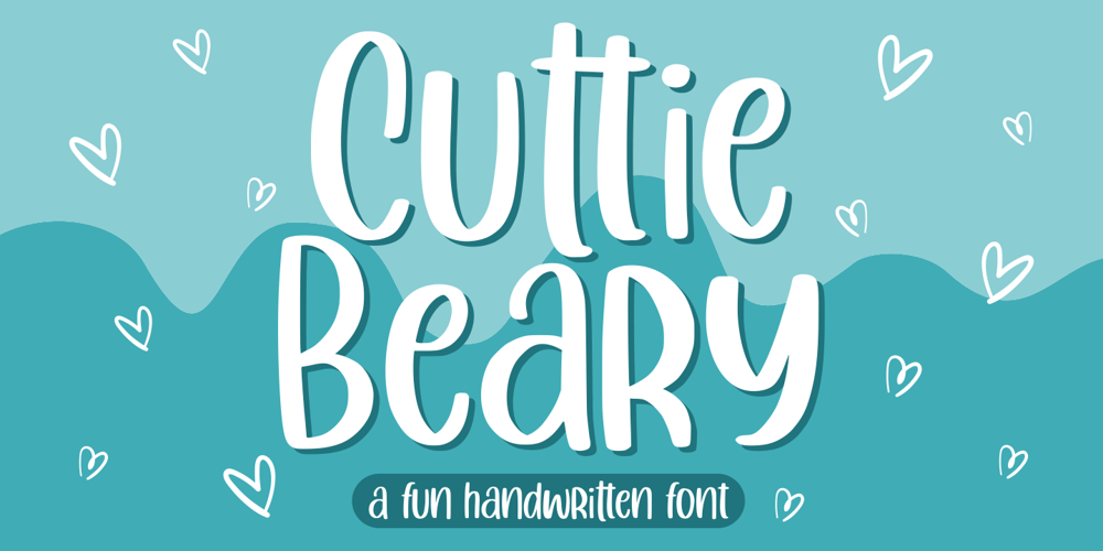 Cuttie Beary font