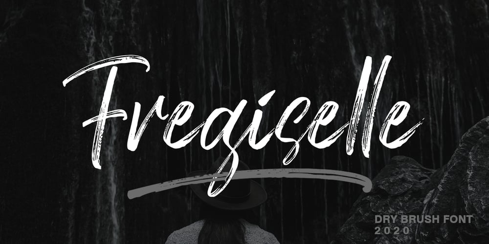 Fregiselle Brush font