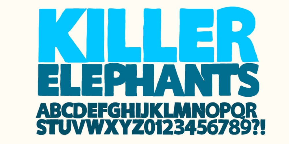 Killer Elephant font