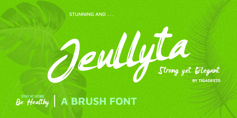 Jeullyta font