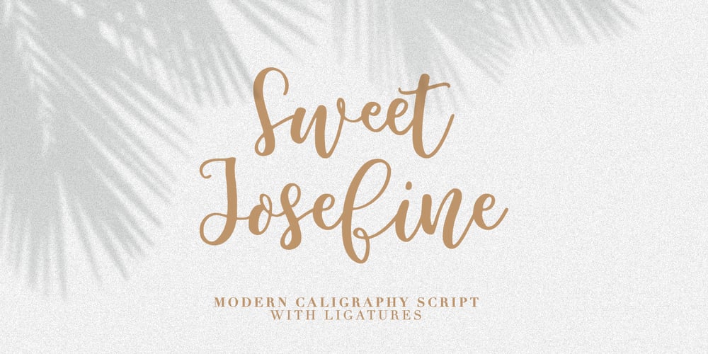Sweet Josefine font