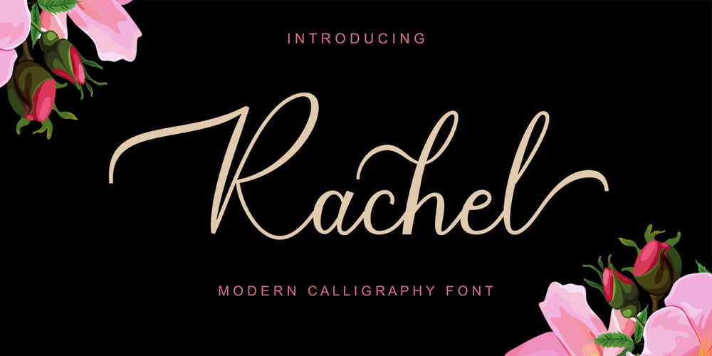 Rachel font