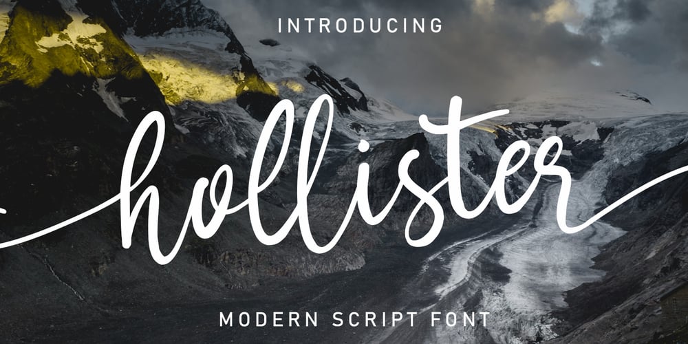 Hollister font