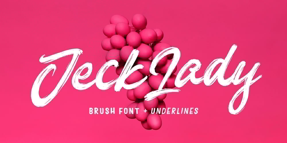 Jeck Lady font