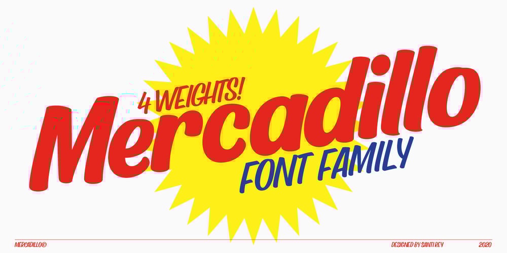 Mercadillo font