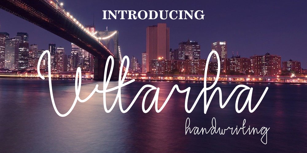 Uttarha Handwriting font