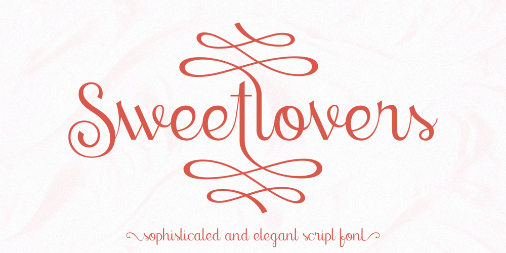 Sweetlovers font