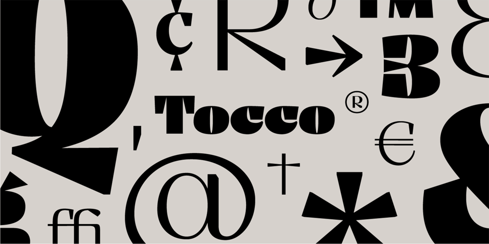 Tocco font