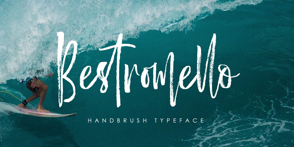 Bestromello Script font