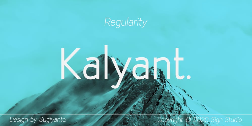 Kalyant font