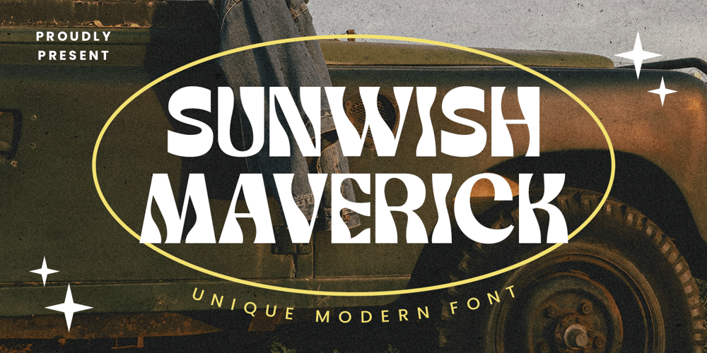 Sunwish Maverick font