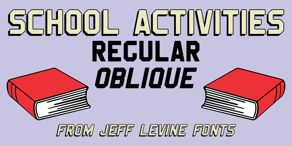 School Activities JNL font