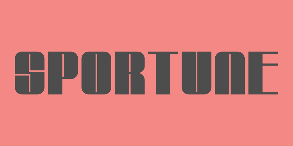 Sportune font