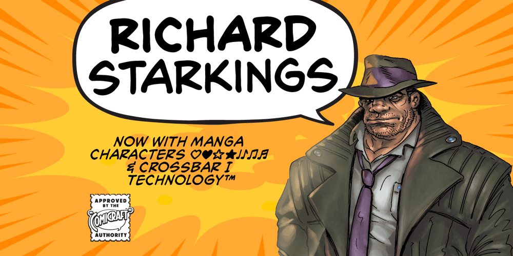 Richard Starkings font