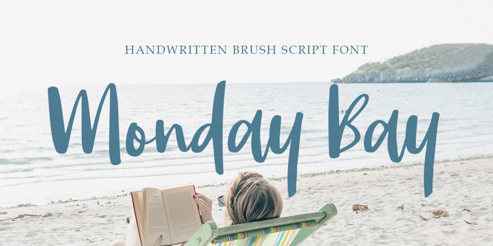 Monday Bay font