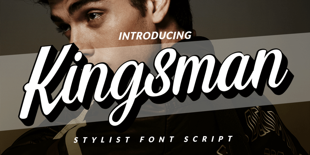 Kingsman Dual Style! font