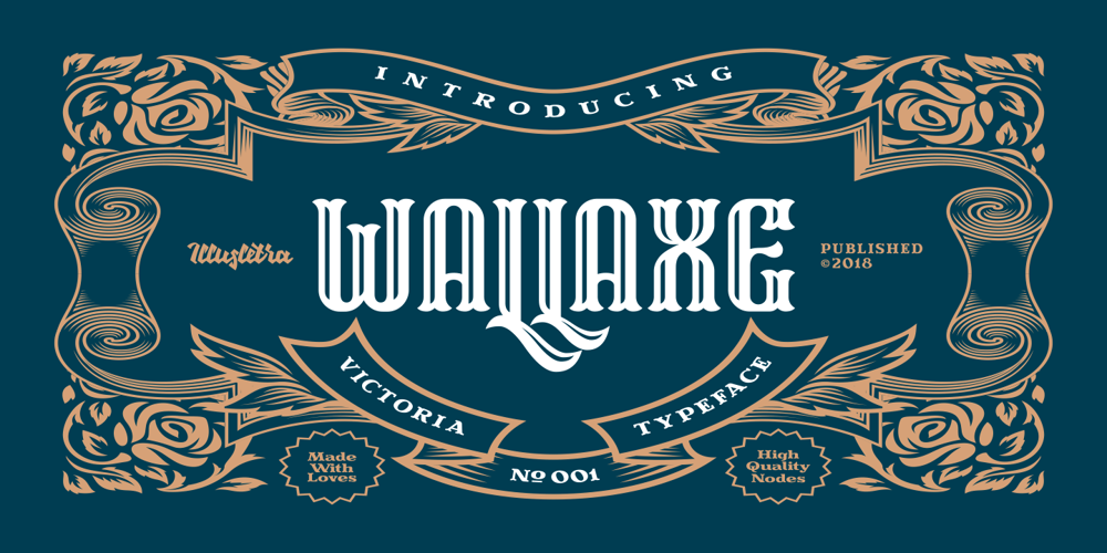 WallAxe font