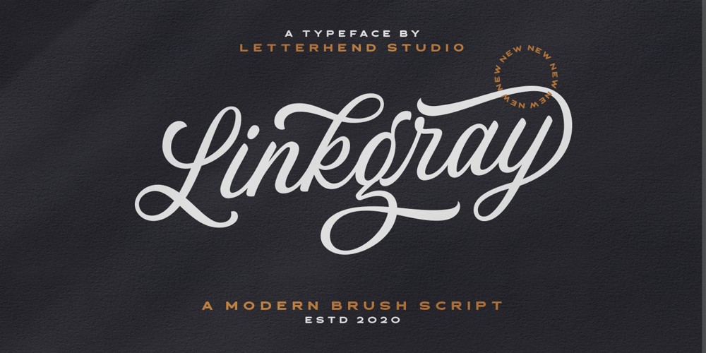 Linkgray font