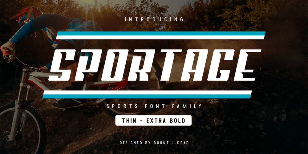 Sportage font