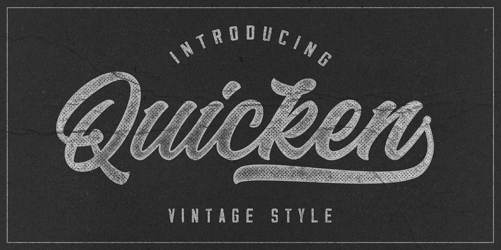 Quicken font