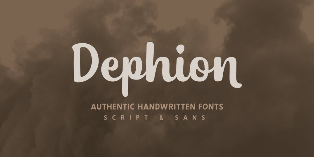 Dephion font
