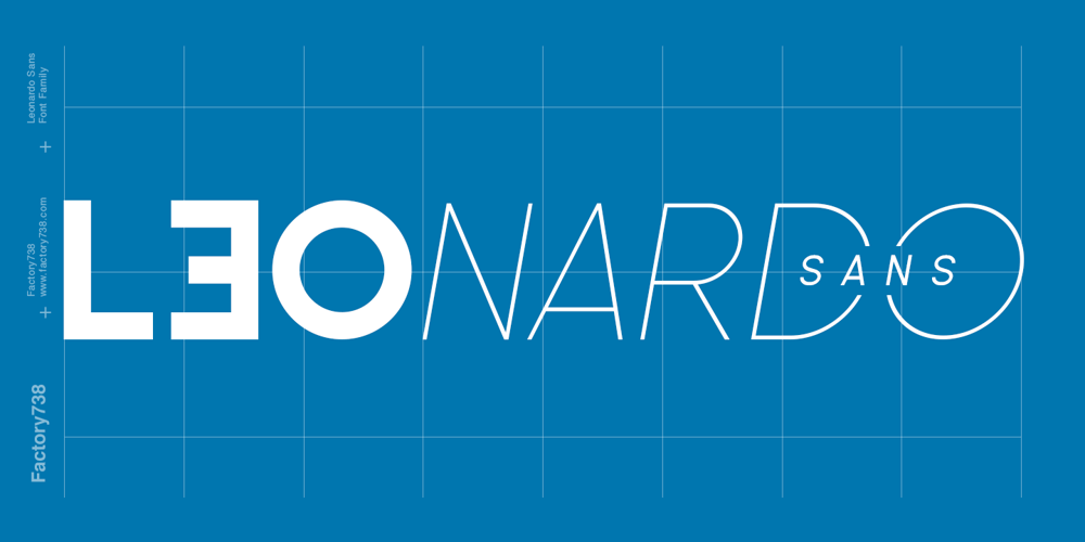 Leonardo Sans font